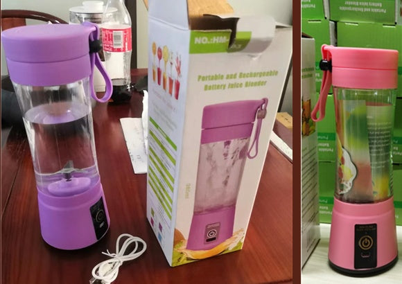 Blender portable USB rechargeable – Mini mixeur électrique pour jus de fruits, compact et simple d'utilisation à la maison