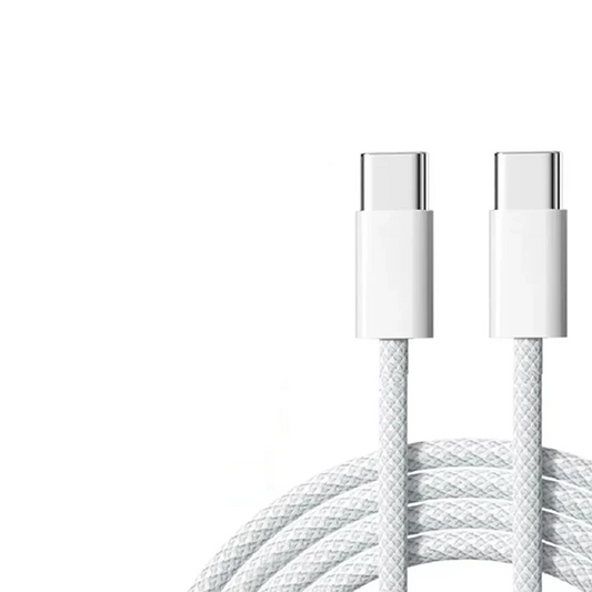 Chargeur rapide PD 60W original avec câble USB C à Type C 6A pour iPhone 15/16 Pro MAX, charge rapide pour Samsung S24, câble Xiaomi.
